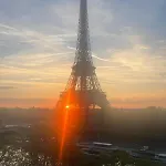 View On Eiffel Tower Seine And Main Monuments * Paris