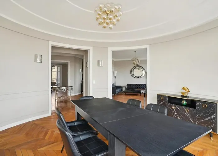 View On Eiffel Tower Seine And Main Monuments