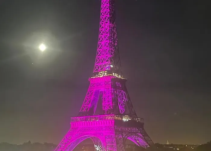 View On Eiffel Tower Seine&main Monuments